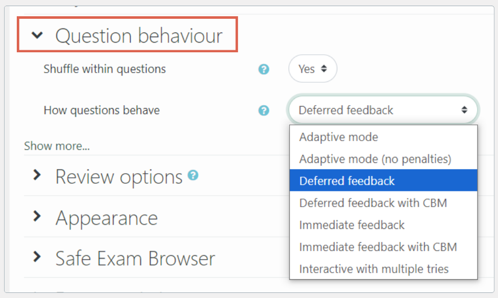 cara membuat ujian online di moodle