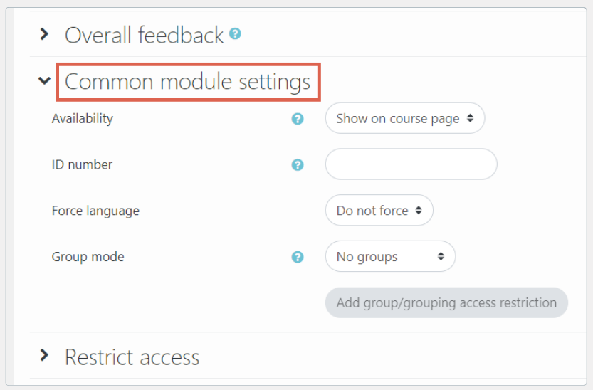 cara membuat ujian online di moodle