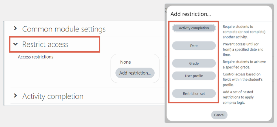 cara membuat ujian online di moodle