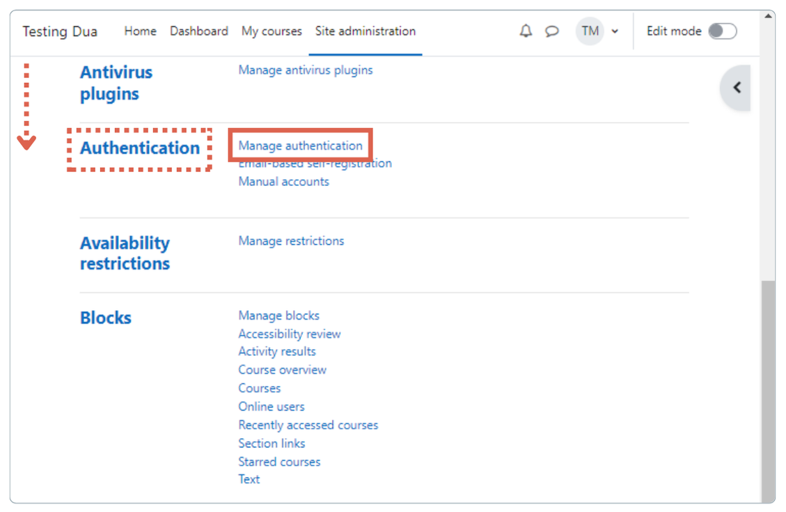 Membuat Fitur Sign Up di Moodle untuk Registrasi Peserta