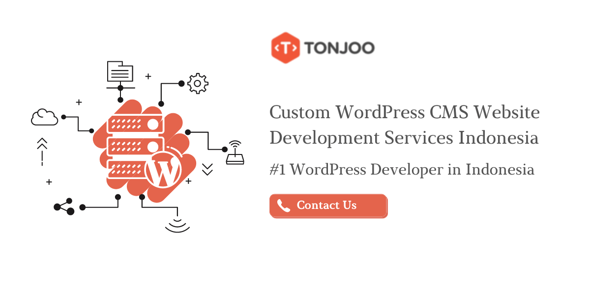 Custom WordPress CMS Website Development Services Indonesia