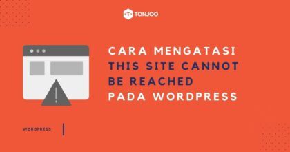 Cara Mengatasi This site can’t be reached pada Website WordPress
