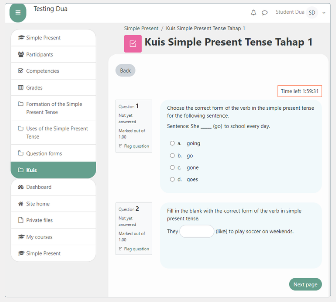 Cara Membuat Ujian Online di Moodle untuk Pemula - Tonjoo