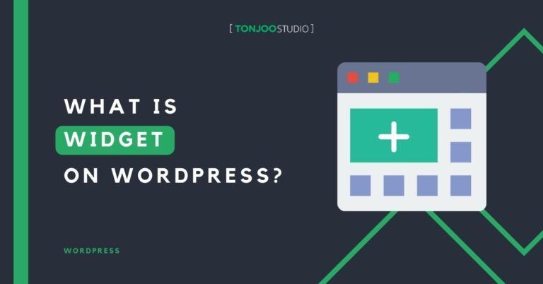 What is Widget on WordPress?