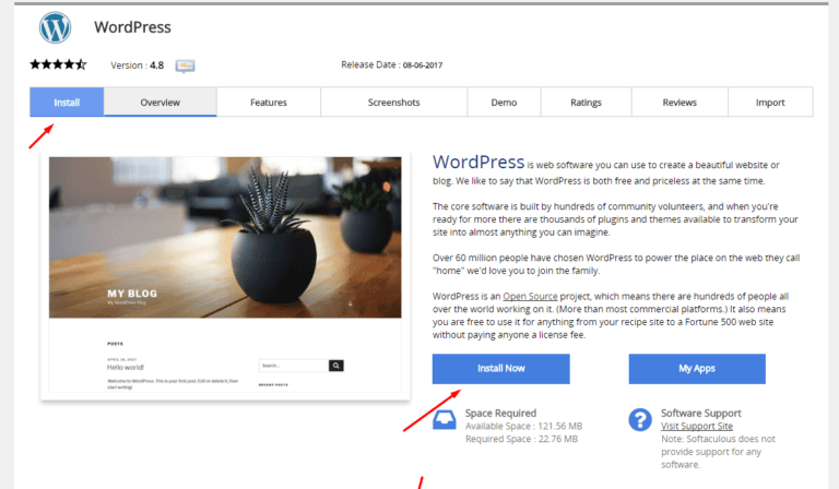 Install Self Hosted WordPress
