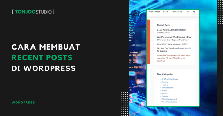 Cara Membuat Recent Post di Blog WordPress Sederhana