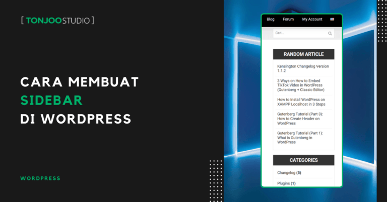 Apa itu Sidebar dan Bagaimana Cara Membuat Sidebar di WordPress?