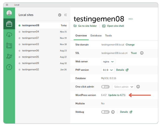 Cara Update WordPress di localhost