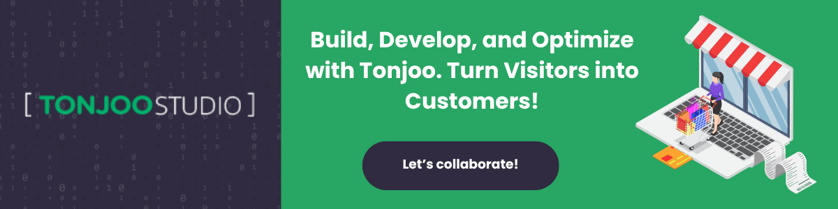 develop website with tonjoo