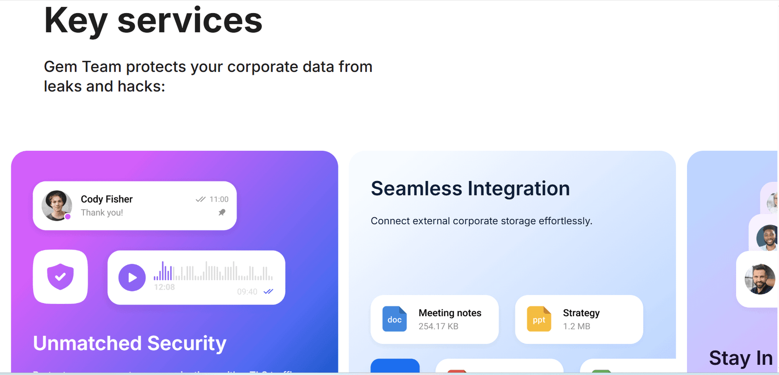 Gem Team Corporate Messenger