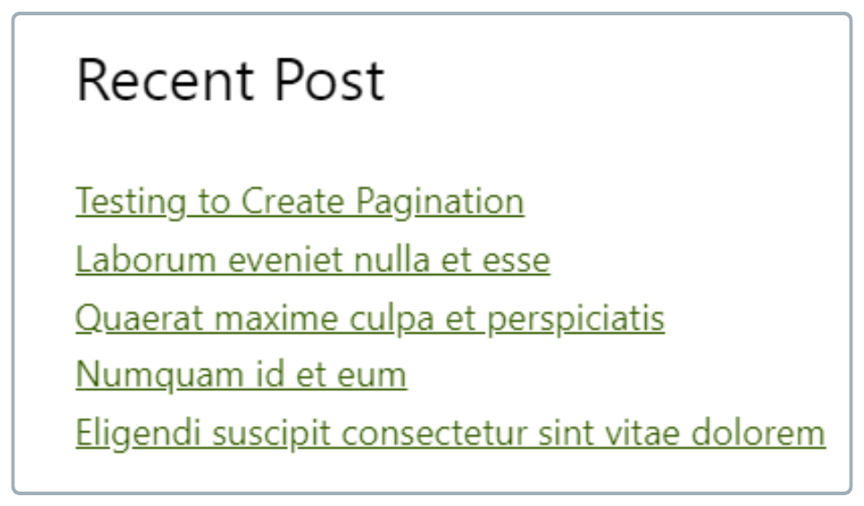 How to Display Recent Posts in WordPress Easily