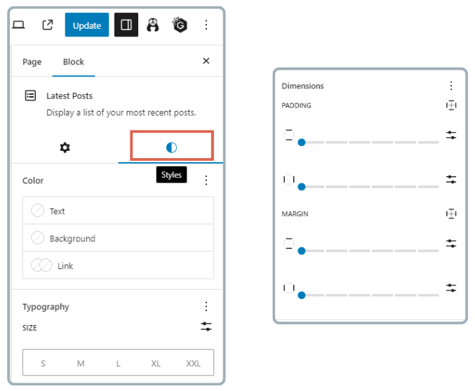 Making the Recent Posts Section Sticky